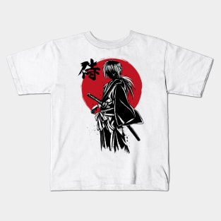 Kenshin sumi e Kids T-Shirt